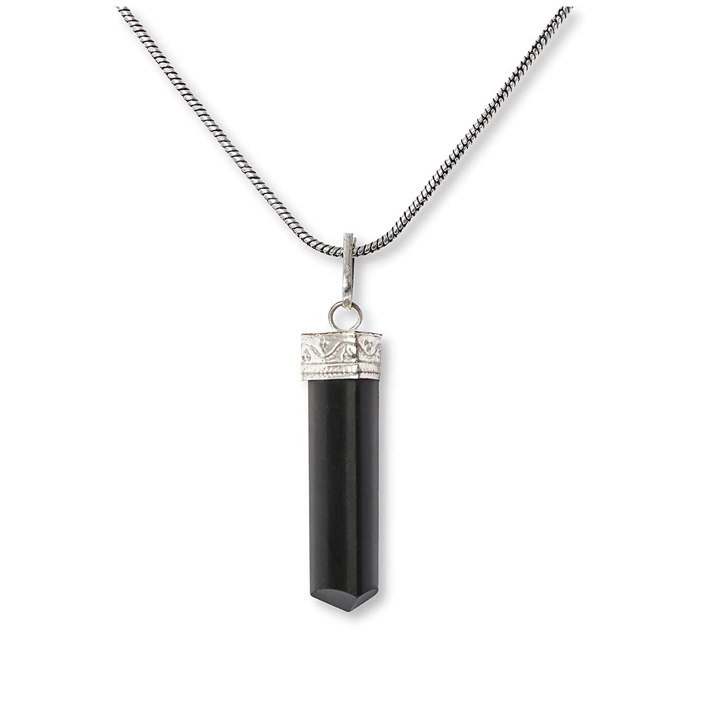 Black Tourmaline Quartz Necklace