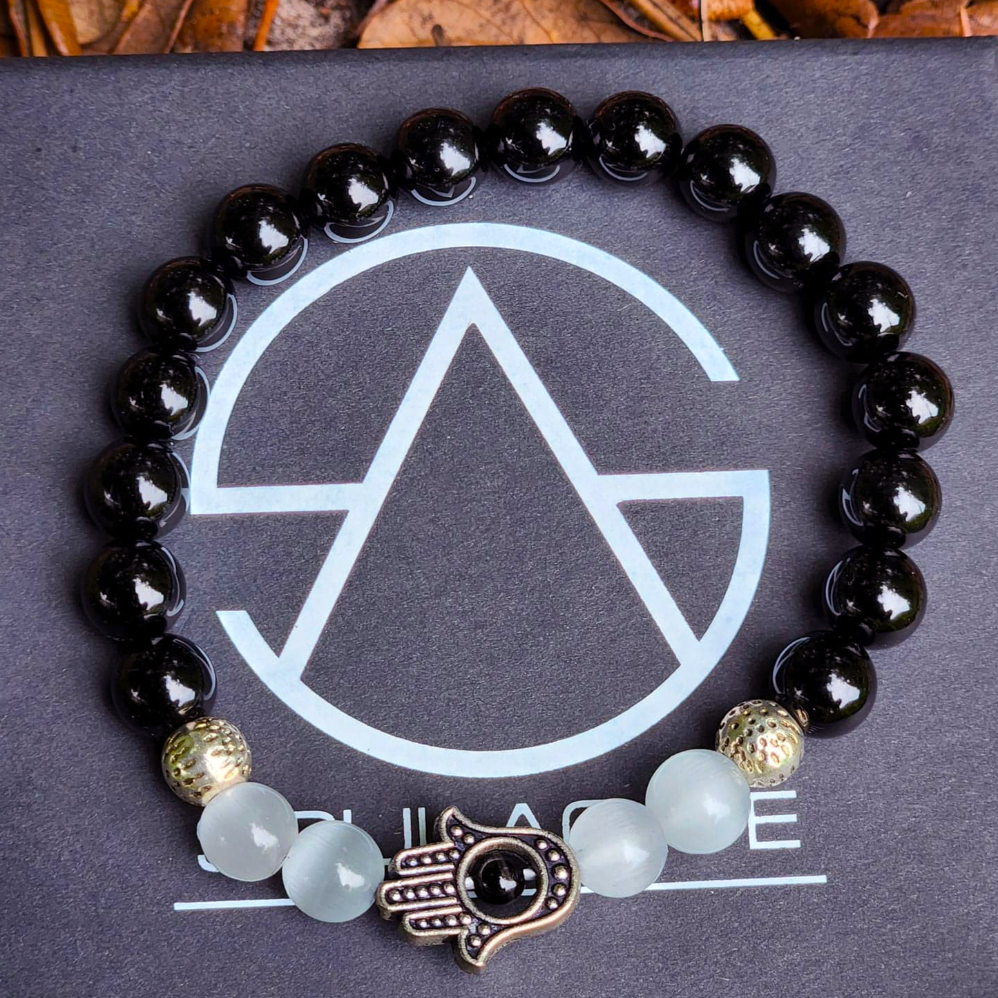 Charmed for Positive Energy: Selenite & Black Tourmaline